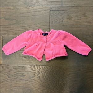 Baby gap pink cardigan sz 3-6M new with tags retail $59